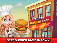 Crazy Burger Shop: Fast Food Cooking Restaurant Screen Shot 4