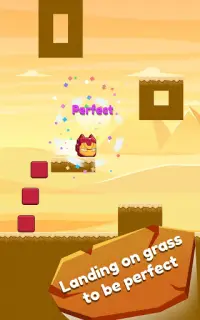 Cat Jumping: Kitten Up, Square Cat Run, Kitten Run Screen Shot 12