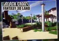 block build craft fantasy 3D land Screen Shot 1