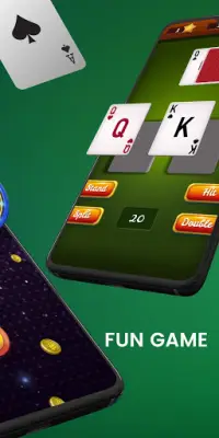 Blackjack21 - Casino Game Screen Shot 1