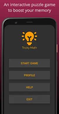 Tricky Math - Bestes Brain Teaser Puzzle-Spiel Screen Shot 0