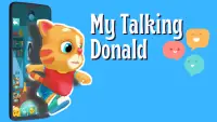 My Talking Donald - Virtual Pet With Friends Screen Shot 0