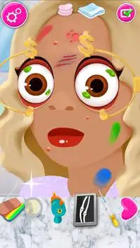 Celebrity Eye Doctor FREE Game Screen Shot 2