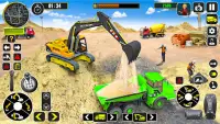 砂 掘削機 トラック 運転 救援 シミュレーター ゲーム Screen Shot 1