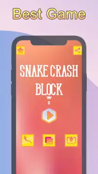 Snake Crash Block Screen Shot 0