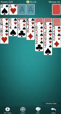 Solitaire - Spider TriPeaks Screen Shot 1