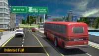 School Bus 3D Screen Shot 2