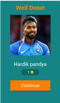 Cricket Quiz Game-Guess the Indian cricket player Screen Shot 1