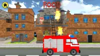 Kidlo Fire Fighter - Free 3D Rescue Game For Kids Screen Shot 2
