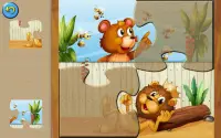 Zoo Animal Puzzle Games for Kids ❤️🐯🐘🧩 Screen Shot 6