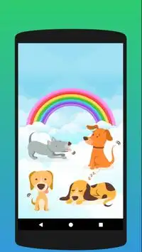 Colorear para niños: Colorea el perro Screen Shot 0