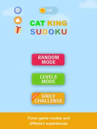 Cat King Sudoku - Free Sudoku Screen Shot 6