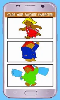 Color padington bear : Coloring book for kids Screen Shot 4