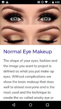 Eye Makeup Course Screen Shot 1