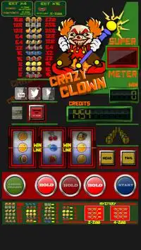 Spielautomaten  verrückt Clown Screen Shot 2