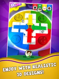 Parcheesi - เกมกระดาน Screen Shot 1