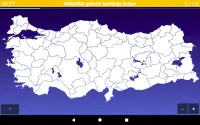 Harita Oyunu: Türkiye - Şehir  Screen Shot 7