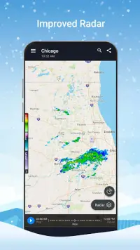 1Weather Forecasts & Radar Screen Shot 4