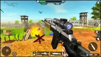 New FPS Army game gun: Gratis 2021 Screen Shot 2