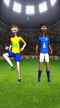 Real Football Бразилия Жонглер Screen Shot 1
