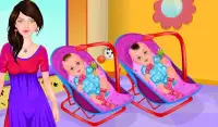 Twins Caring - Baby Games Screen Shot 6