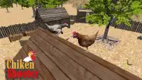 Chicken Shooter in Chicken Farm for Chicken Shoot Screen Shot 1