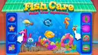 魚の世話ゲーム：あなたの水槽を建てる Screen Shot 1