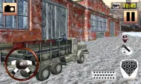 Army Cargo Truck - Army Truck Driving Simulator 3D Screen Shot 4