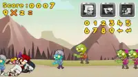 Math - Ninjas Vs Zombies Screen Shot 6
