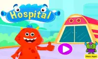 🏥 My Monster Town - Free Doctor Games For Kids 🏥 Screen Shot 0