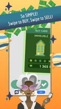 Swipe Tycoon! How to be the King of Cashflow! Screen Shot 1