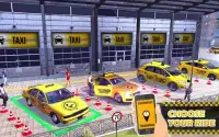 Pro Taxi Driving Sim 2018: Modern Cab Cruiser Game Screen Shot 1