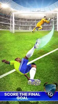 Strike Soccer 2018 Free-Kick Screen Shot 0