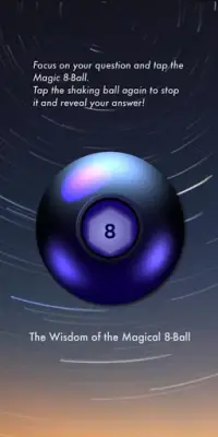 The Magical 8 Ball Screen Shot 0