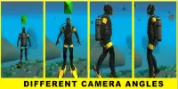 Scuba Dive Game - Underwater hunting game Screen Shot 2