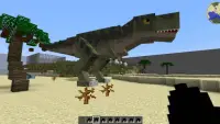 Jurassic park maps and mods for Minecraft Screen Shot 1