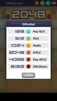 2048 Gratis en español Screen Shot 1