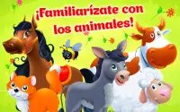 Granja de animales para niños Screen Shot 8
