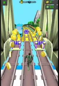 Green Subway : Run Spider Screen Shot 2