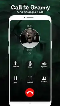 Chat And Call Simulator For Creepy Granny’s Screen Shot 3