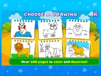 цвета и учиться - Животные Screen Shot 17