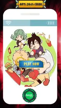 2048 One Punch Man Anime Game Screen Shot 0