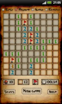 Minesweeper - 지뢰 찾기 Screen Shot 0