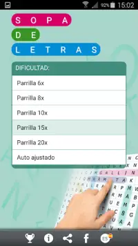 Sopa de letras en español Screen Shot 2
