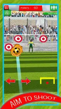 fútbol Huelga juego - gratis patada fútbol Screen Shot 3