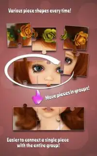 Cute Dolls Jigsaw Puzzle Screen Shot 3