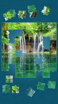 Waterfall Jigsaw Puzzle Screen Shot 14