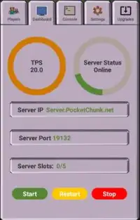 PocketChunk - Servers for MCPE Screen Shot 0