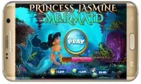 arabian Princess mermaid jasmine at sea game Screen Shot 1