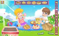 park piknikowy dekoracji dziewcząt gry Screen Shot 0